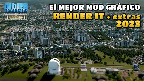 cities skylines render it settings|Render It! Mod for Cities Skylines .
